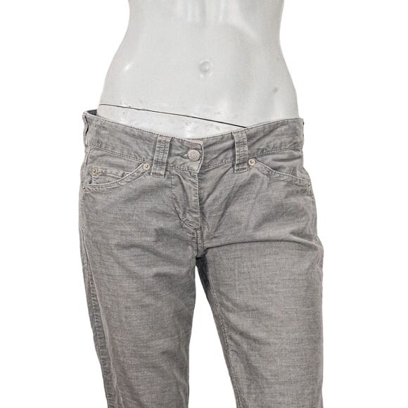 ISABEL MARANT Etoile Women's Gray Corduroy Pants in Size 2 - Picture 6 of 11